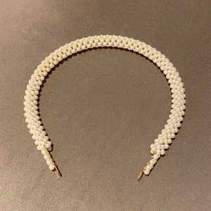 JCrew Factory beaded pearl headband